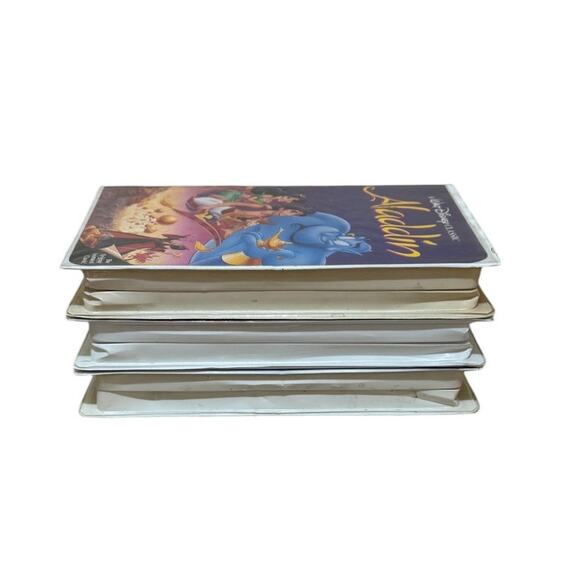 Disney Lot of 3 VHS Tapes Aladdin Return of Jafar King of Thieves Walt Disney‎ - Picture 5 of 9